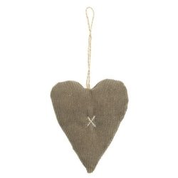 Lille stofhjerte <br><br> Vlg mellem 6 slags <br><br> 