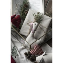 Lille stofhjerte <br><br> Vlg mellem 6 slags <br><br> 