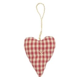 Lille stofhjerte <br><br> Vlg mellem 6 slags <br><br> 