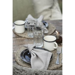 Stofserviet Freja <br><br> 40 x 40 cm <br><br> Soil <br><br> RESTSALG <br><br>