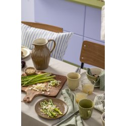 Stofserviet Freja <br><br> 40 x 40 cm <br><br> Stvgrn <br><br> RESTSALG <br><br>