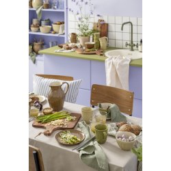 Stofserviet Freja <br><br> 40 x 40 cm <br><br> Stvgrn <br><br> RESTSALG <br><br>