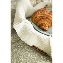 Stofserviet dobbeltvvet <br><br> 40 x 40 cm <br><br> Lysegrn <br><br>