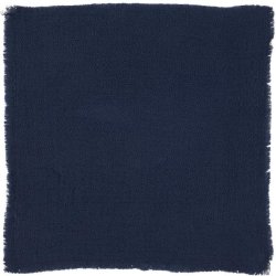 Stofserviet dobbeltvvet <br><br> 40 x 40 cm <br><br> Indigo <br><br>