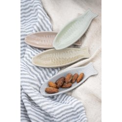 Stofserviet dobbeltvvet <br><br> 40 x 40 cm <br><br> Lysebl /hvidstribet <br><br>