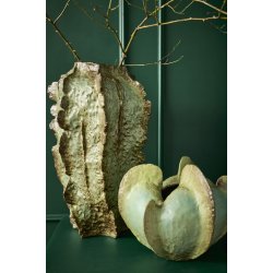 Stor rustik burn vase <br><br> Irgr�n <br><br> h53 cm <br><br>