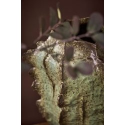 Stor rustik burn vase <br><br> Irgr�n <br><br> h53 cm <br><br>