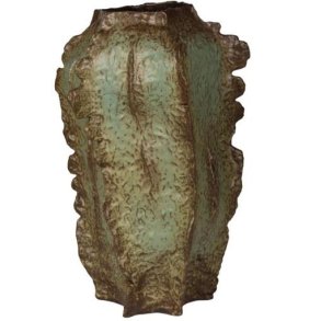 Stor rustik burn vase <br><br> Irgr�n <br><br> h53 cm <br><br>