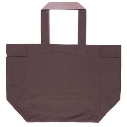 Taske <br><br> vendbar m. store lommer <br><br> aubergine/ rose <br><br> Perfekt til stranden