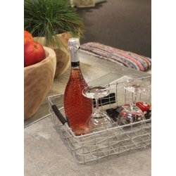 Firkantet trdbakke <br><br> midi <br><br> L43 x B28 x H11 cm