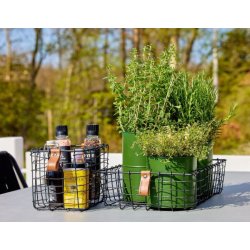 Trdkurve / bakker <br><br> firkantet <br><br> sort <br><br> vlg variant /st