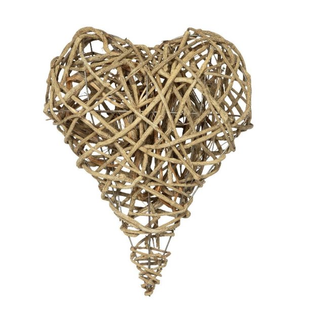Twine hjerte <br><br> Medium - 50 cm <br><br>