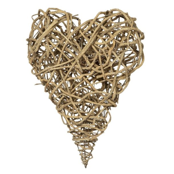 Twine hjerte <br><br> Large - 62 cm <br><br>