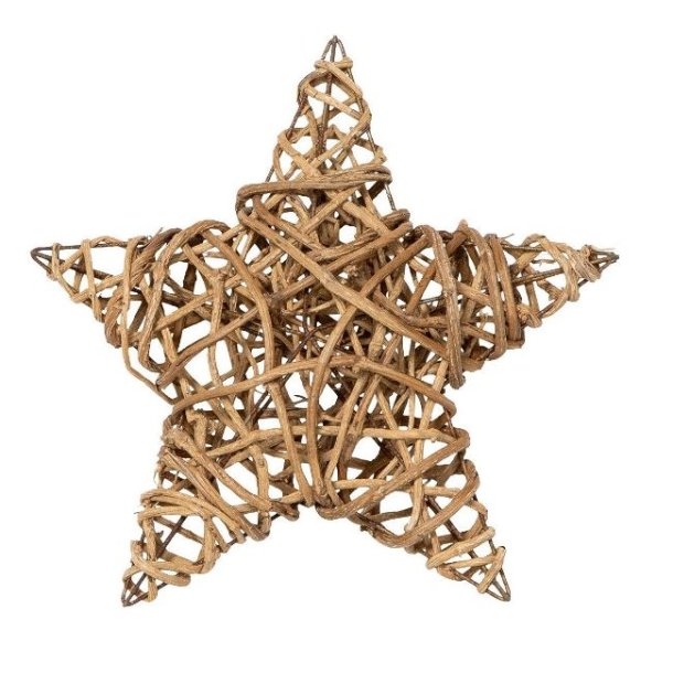 Twine stjerne <br><br> Medium - 30 cm <br><br>