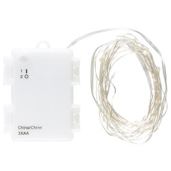 Udendrs lyskde <br><br> m/ 40 LED lys <br><br> L 4,2 m 