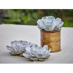 Urtepotter <br><br> kobber/messing-look <br><br>  st m. 3 str. <br><br> 