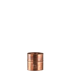 Urtepotter kobber <br><br> st m. 3 strrelser