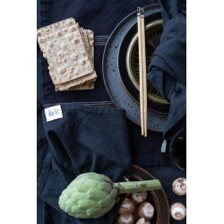 Vide viskestykke <br><br> 50 x 70 cm <br><br> sort