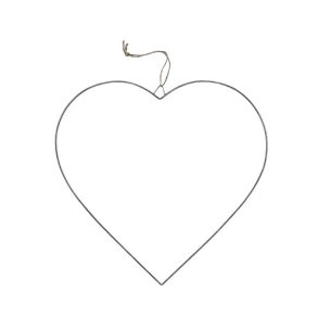 Alva hjerte <br><br> Stor - 40 cm <br><br>