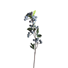 Gren med br <br><br> mrkebl <br><br> L 48 cm