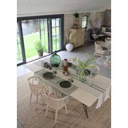 Ramie serviet <br><br> 42 x 42 cm <br><br> grn