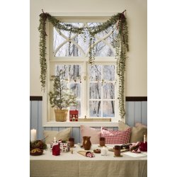 Cederranke med kogler <br><br> L 180 cm <br><br> 