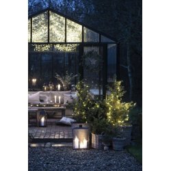 Cedertr m/ jutefod <br><br> 150 cm <br><br> 