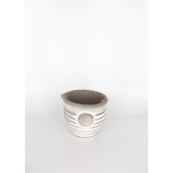 Urtepotte i cement <br><br> lille - h6,5 cm <br><br> 