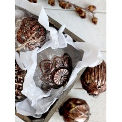 Julekugler <br><br> antique mocca <br><br> v�lg variant <br><br> RESTSALG <br><br>