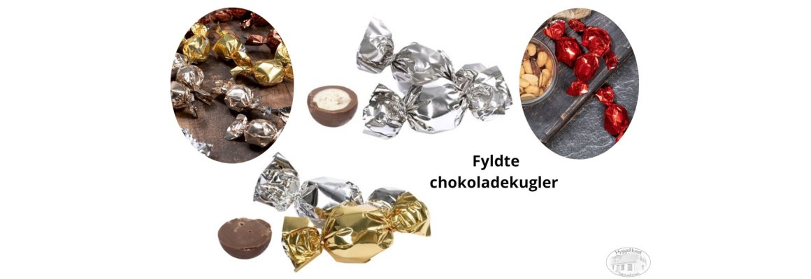 fyldte chokoladekugler