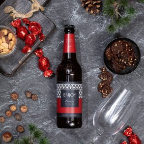 Fyldte Chokoladekugler <br><br> med hasseln�dpraline <br><br> r�d <br><br> 100 g <br><br>