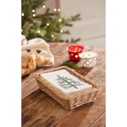 Servietkurv <br><br> hndlavet <br><br>