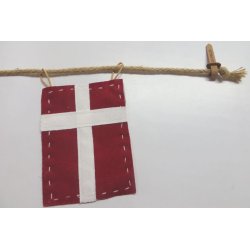 Eksklusiv flagranke <br><br> 3 m <br><br> Hndlavet