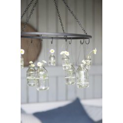 Flaske m. wire 100 ml <br><br> 9,7 cm <br><br> 