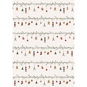 Gavepapir <br><br> My Nostalgic Christmas 2024 <br><br> 5 m pr. rulle <br><br>