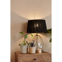 Stage glas <br><br> m. rattanflet <br><br> H: 6,4 / �: 6,4 cm <br><br> RESTSALG <br><br>