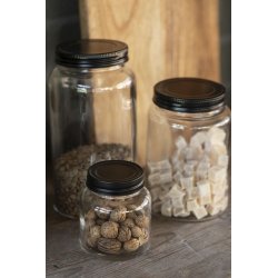 Glas m/ sort lg <br><br> Kmpe <br><br> 800 ml <br><br>