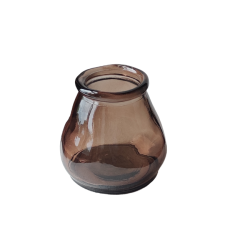 Hurricane <br><br> Genbrugsglas <br><br> h10 cm <br><br> vlg mellem 3 farver