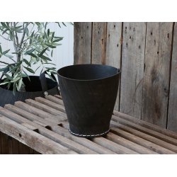 Kurv af genbrugsgummi <br><br> 18 x 19 <br><br>