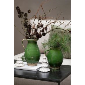 Ingrid kande <br><br> gr�n <br><br> h: 21 cm <br><br> 