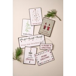 Metalskilt <br><br> Merry Christmas <br><br> 