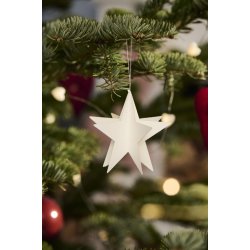 Papirklip stjerne <br><br> h9 cm <br><br>  3-dimensionel <br><br>
