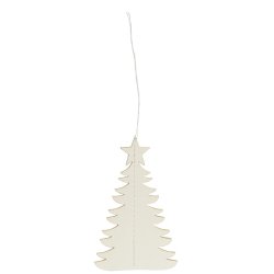 Papirklip juletr <br><br> h10 cm <br><br>  3-dimensionel <br><br>