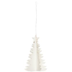 Papirklip juletr <br><br> h10 cm <br><br>  3-dimensionel <br><br>