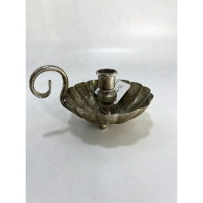 Kammerstage til bedelys <br><br> antik slv look