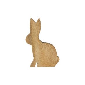 Pskehare i mangotr <br><br> stor <br><br> 