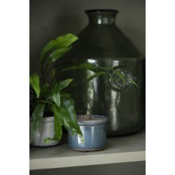 Keramik skjuler <br><br> mini <br><br> krakeleret <br><br> bl <br><br>