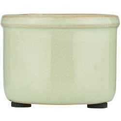 Keramik skjuler <br><br> mini <br><br> krakeleret <br><br> lysegrn <br><br>