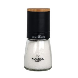 Keramisk kvrn <br> m. bambuslg <br><br> Klassisk salt  <br><br> 150 g  <br><br> OBS P DATO