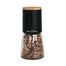 Keramisk kvrn <br> m. bambuslg <br><br> Chili salt  <br><br> 135 g  <br><br>